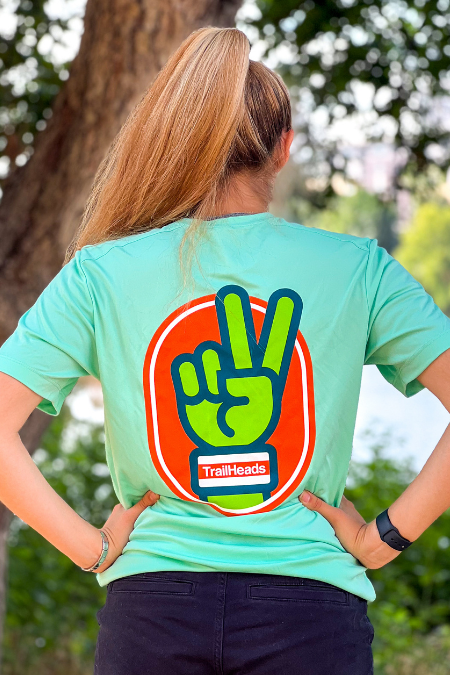 TrailHeads Light Green Dry Fit T-Shirt